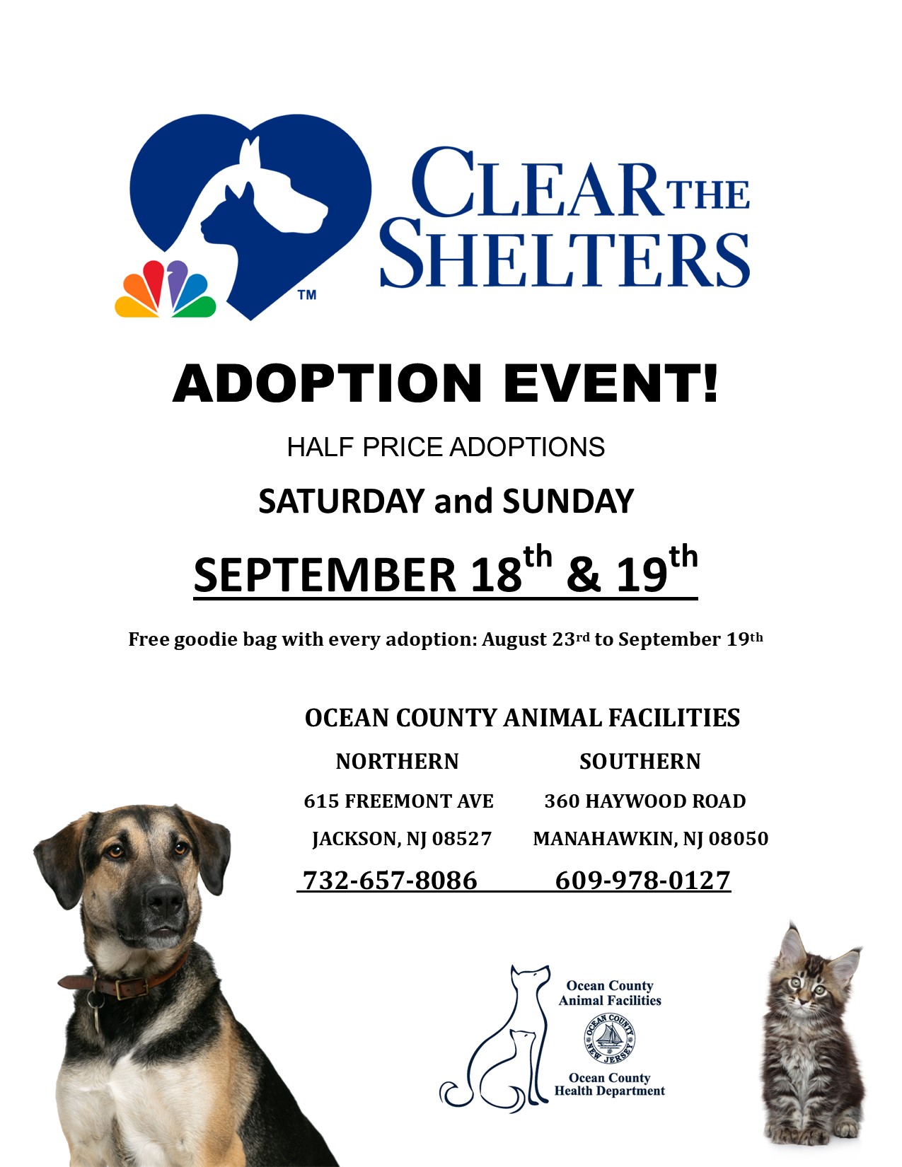 Clear the Shelters Pet Adoption Event