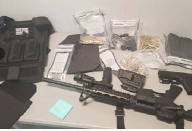 Jeremy Barringer Weapons Seized