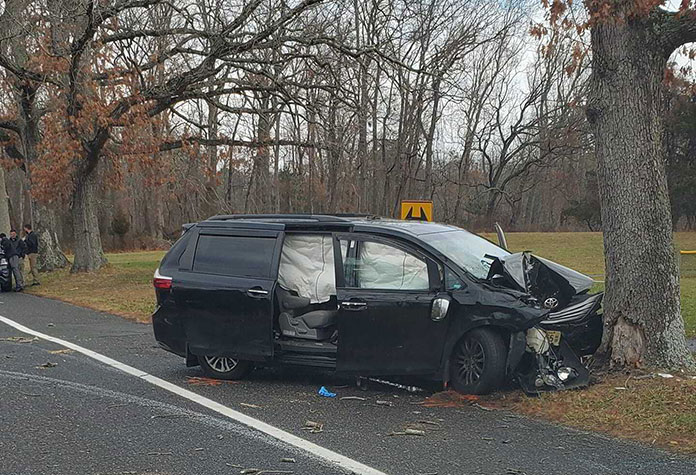 Driver Runs Through Stop Sign in Toms River