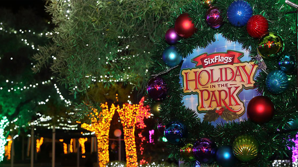 Six Flags Provides a Festive Wonderland with Activities That are Both