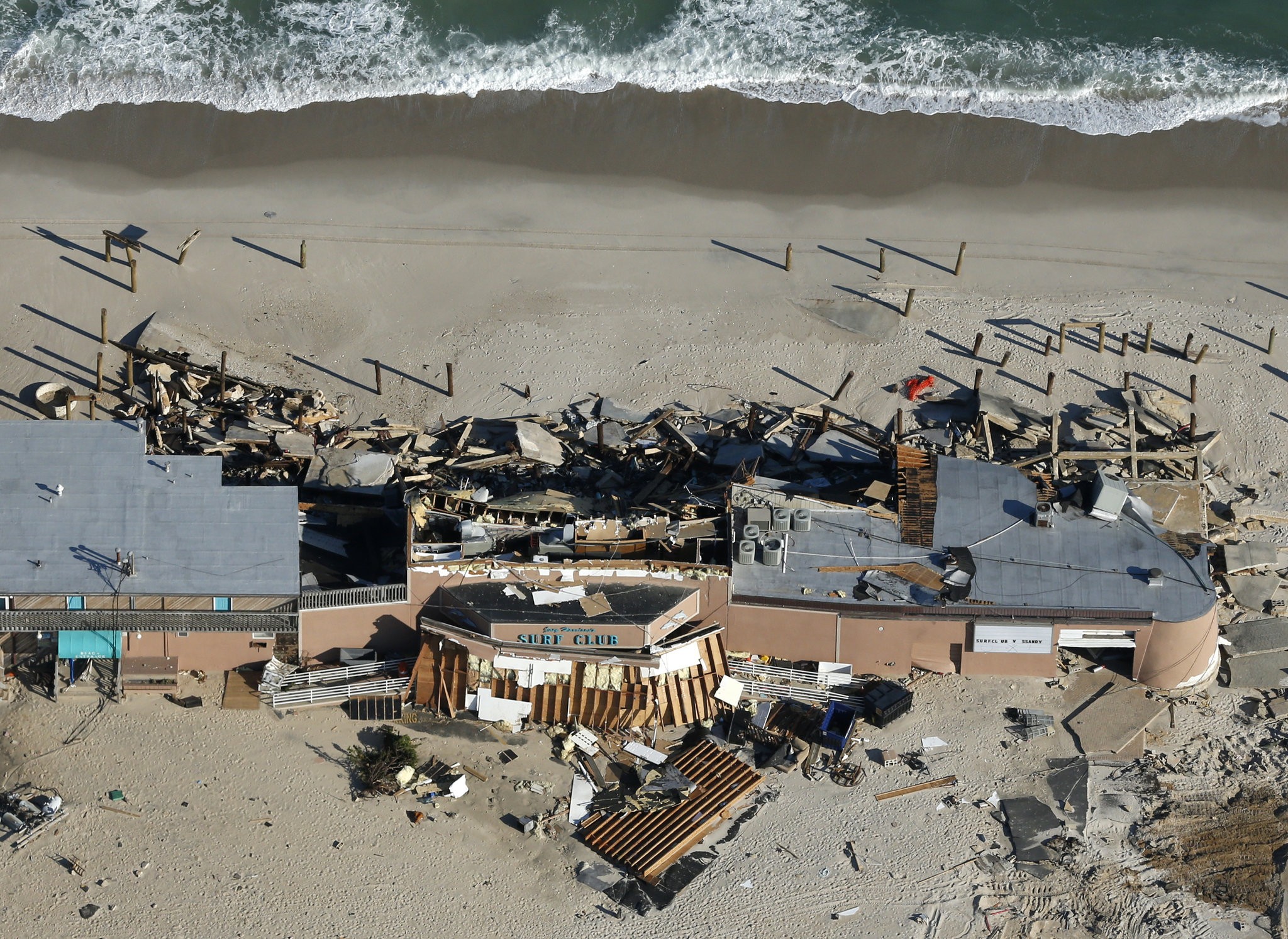 Surf Club in Hurrican Sandy