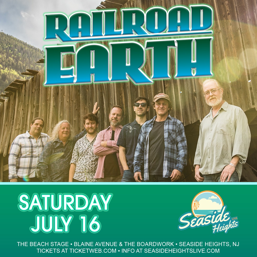 Railroad Earth Summer Concert Seaside Heights NJ