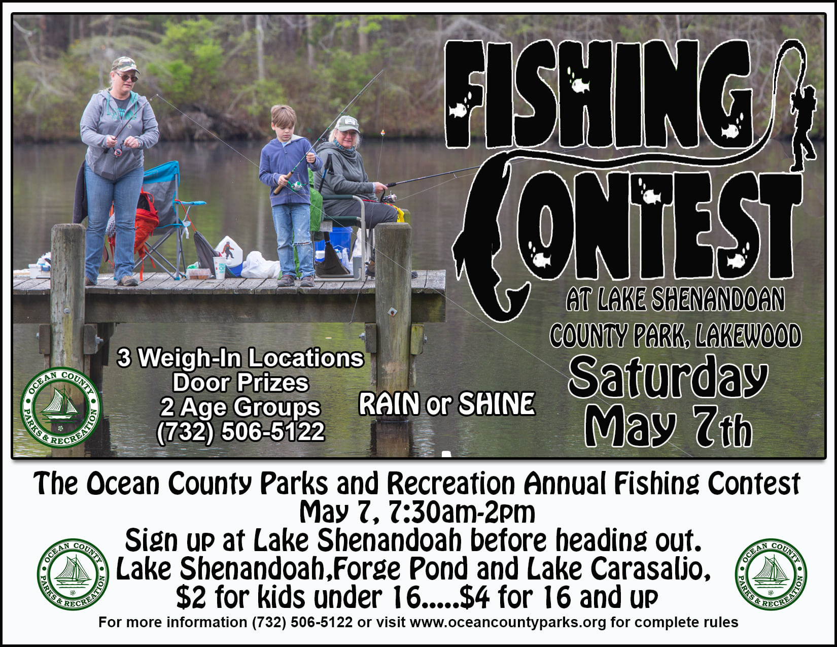 Fishing Contest in Lakewood New Jersey