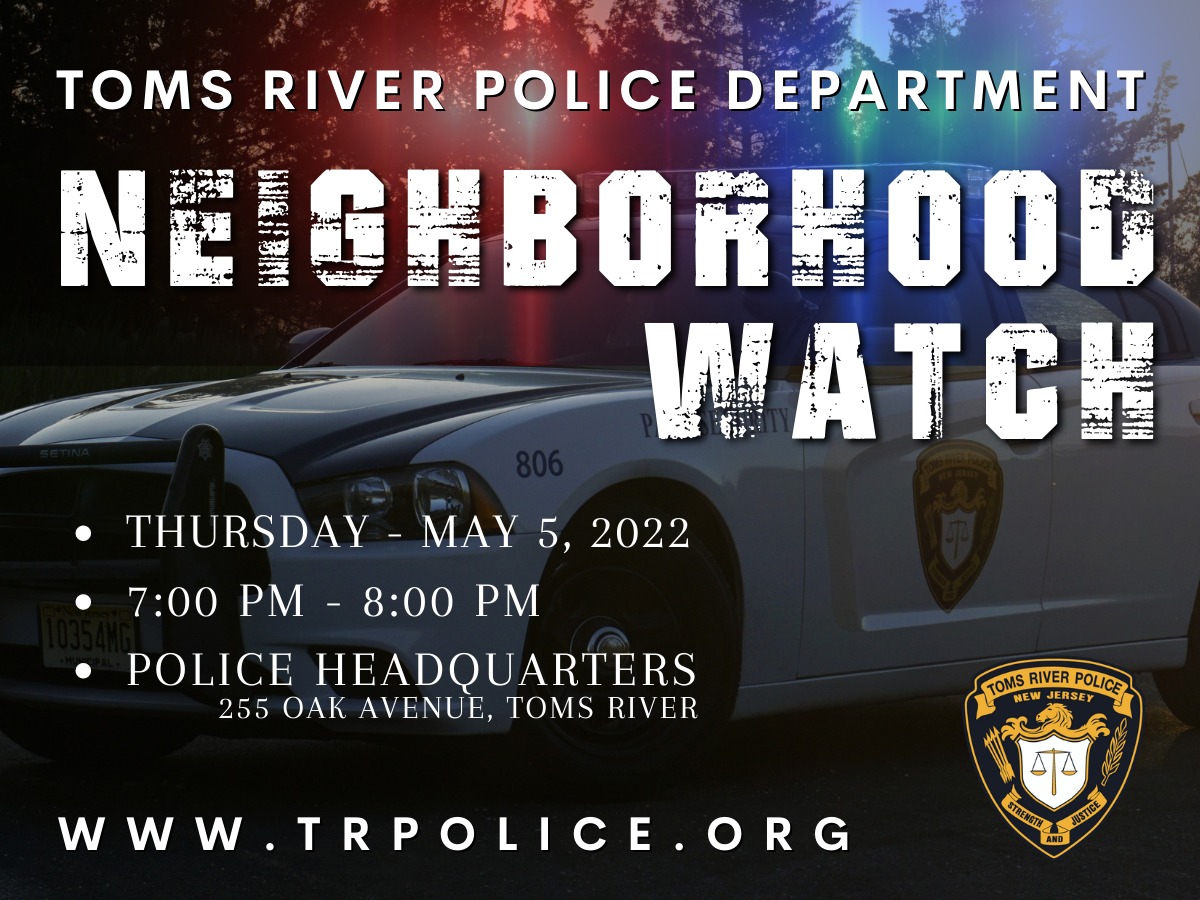 Toms River Neighborhood Watch TRPolice