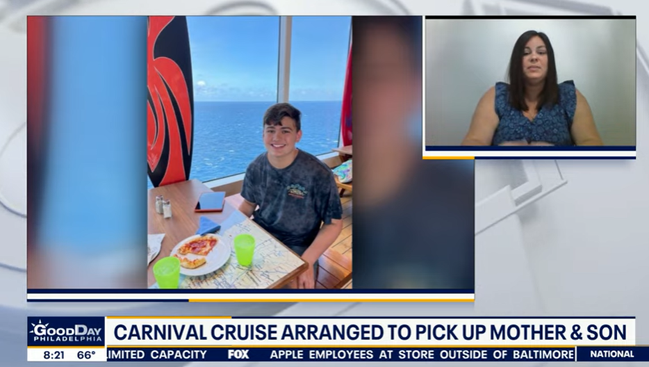 Carnival-Cruise-arranged-to-pick-up-mother-son
