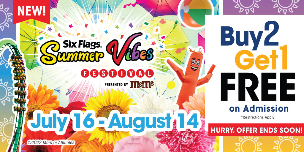 Summer Vibes Festival at Six Flags Great Adventure 