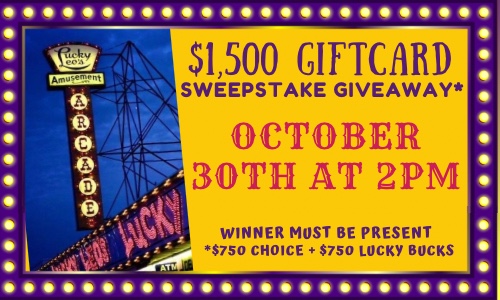 Lucky Leo’s Sweepstakes Giveaway