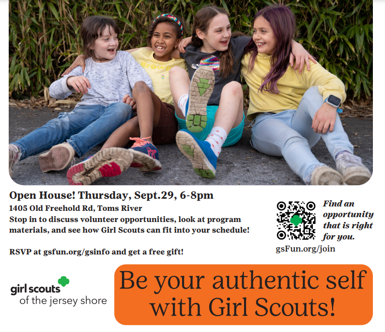 Join the Girl Scouts in Toms River, NJ