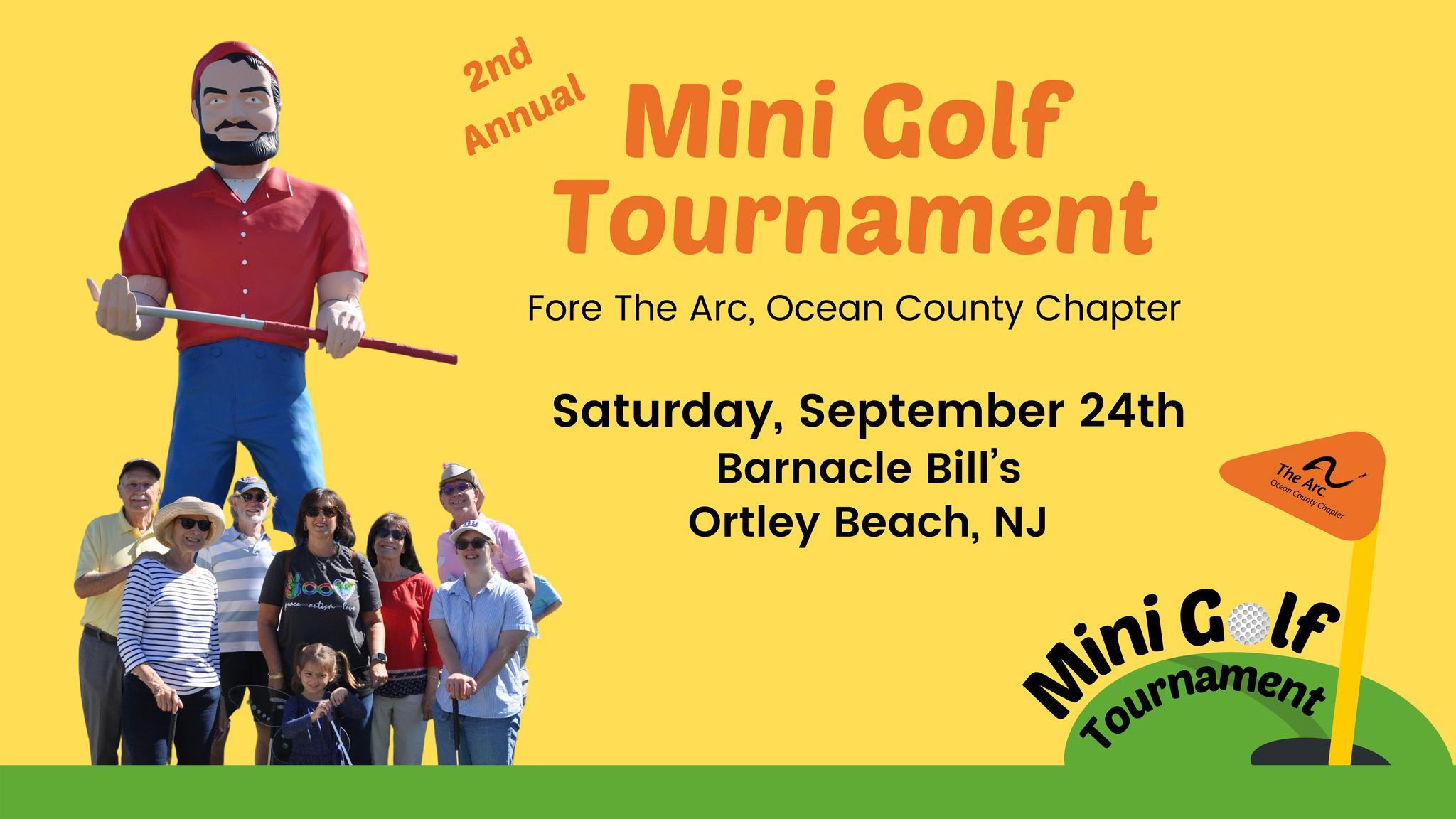 Miniature Golf Tournament “Fore” The Arc of Ocean