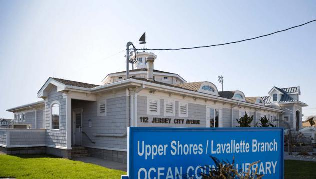 Lavallette Upper Shores Library branch. Ocean County, New Jersey