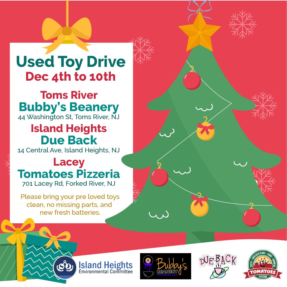 Ocean County Used Toy Drive