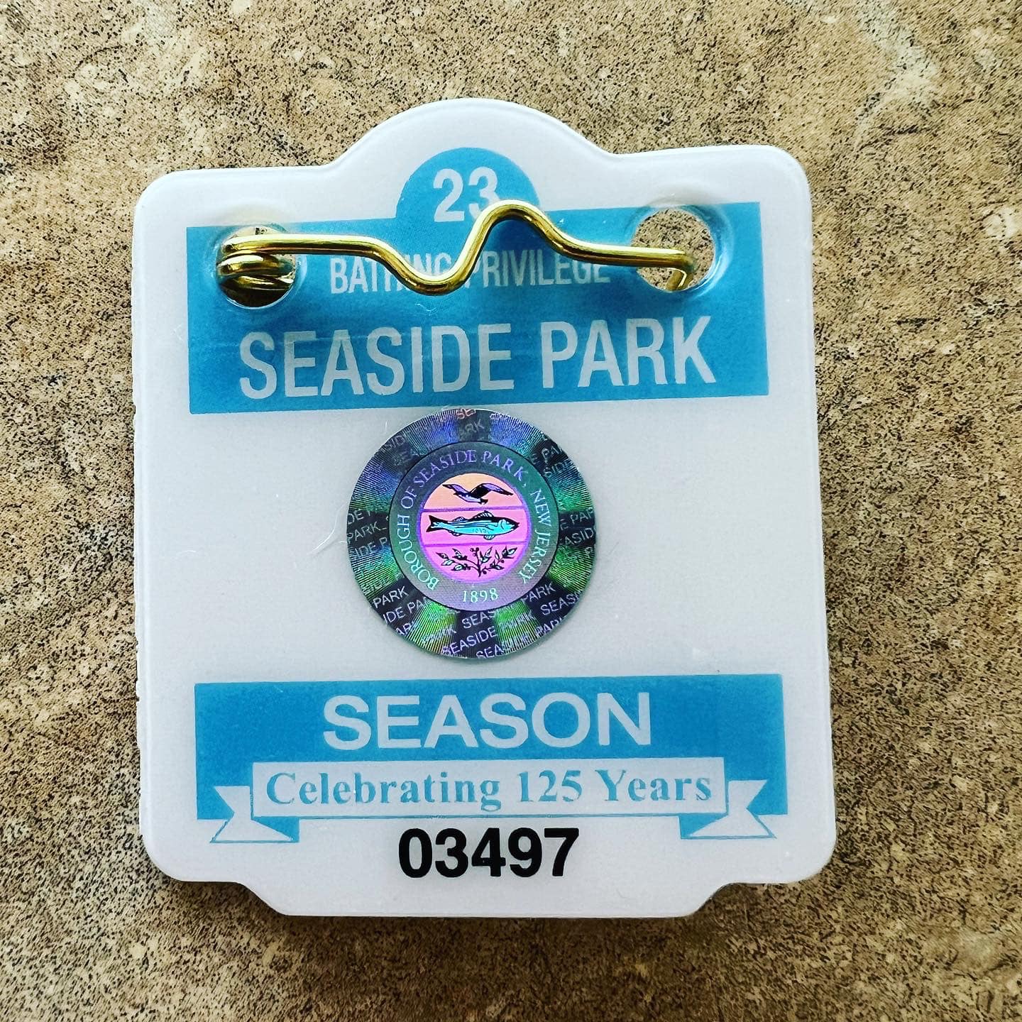 2023 Seaside Park Beach Badge Holiday Sale
