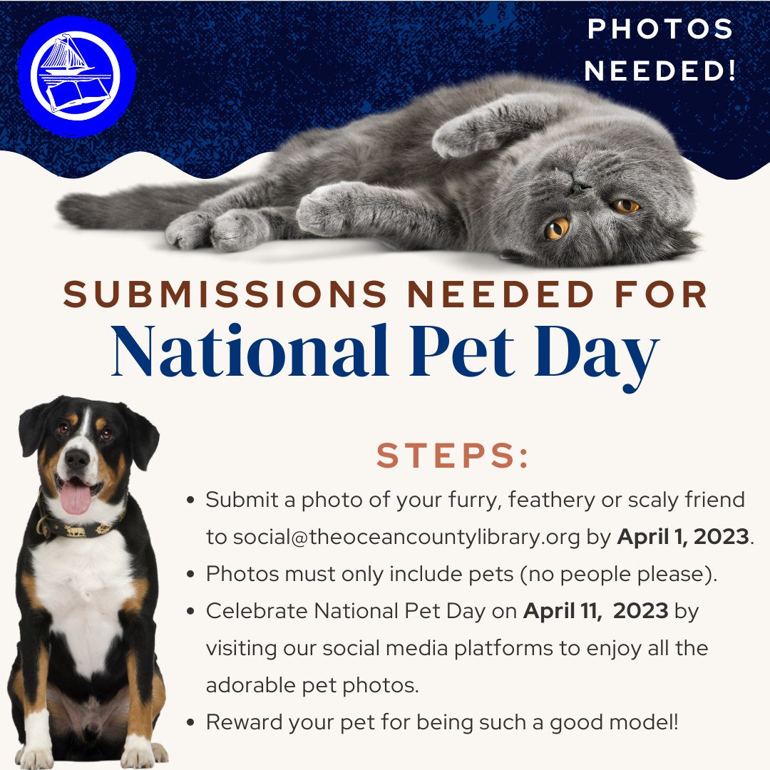 Ocean-County-Library-National-Pet-Day