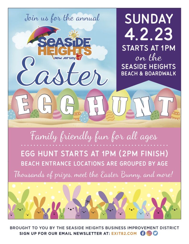 Seaside Heights 2023 Easter Egg Hunt