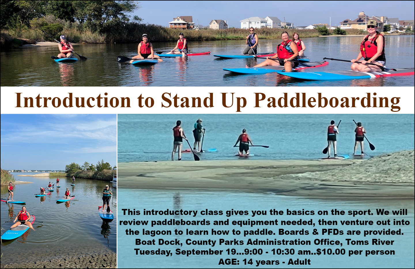 Intro to Paddle boarding
