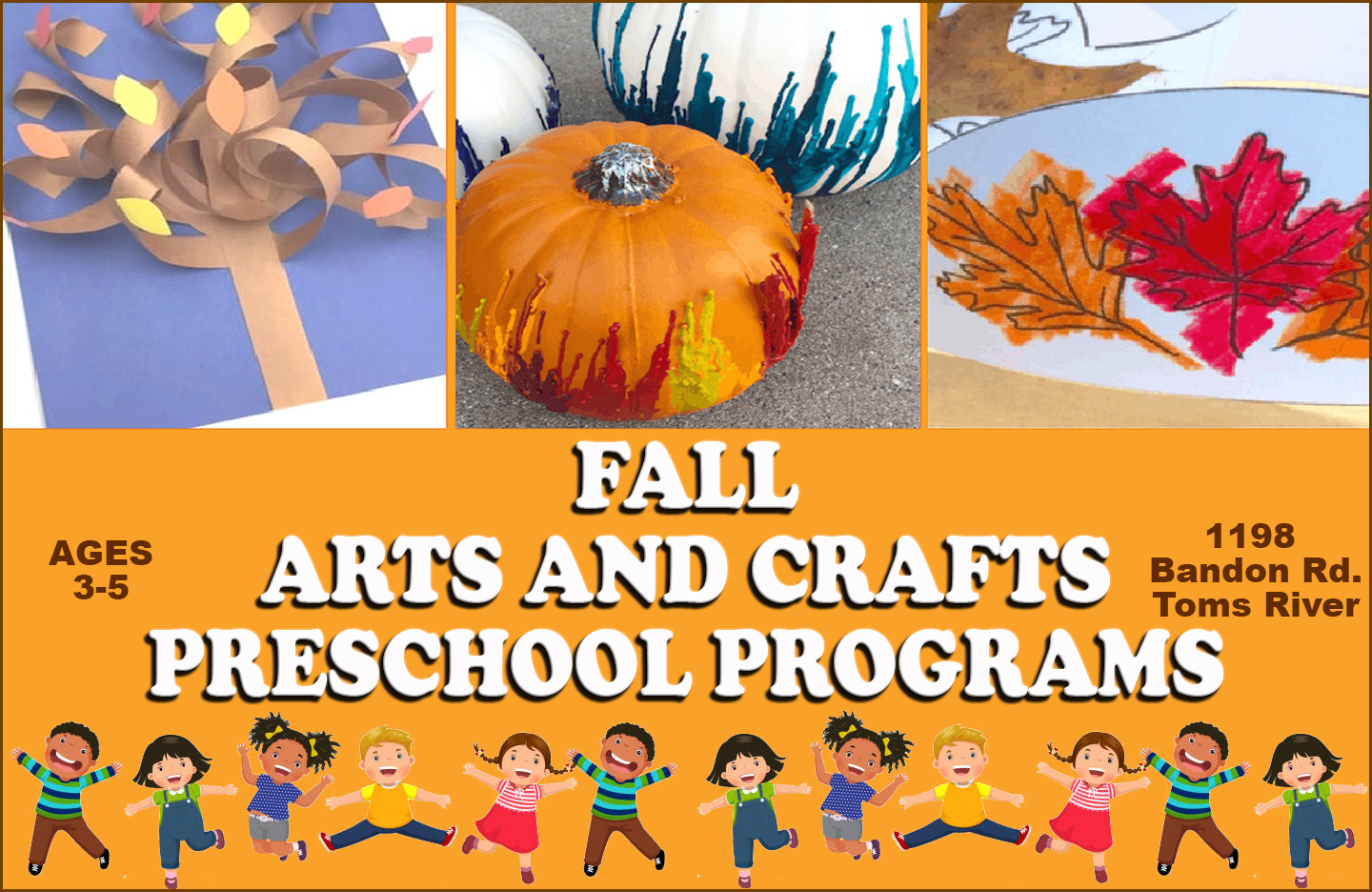 Ocean County Parks Arts and Crafts preschool program in Toms River, NJ