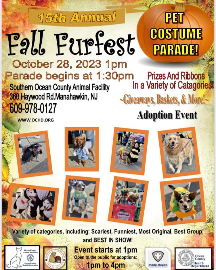 Ocean County Health Department Pet Parade 2023