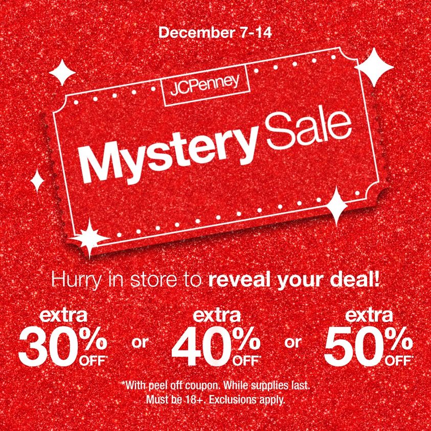 JCPenney Ocean County Mall sale