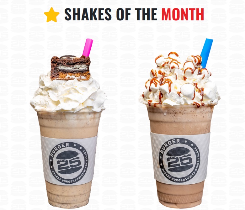 Burger 25 Shakes of the Month