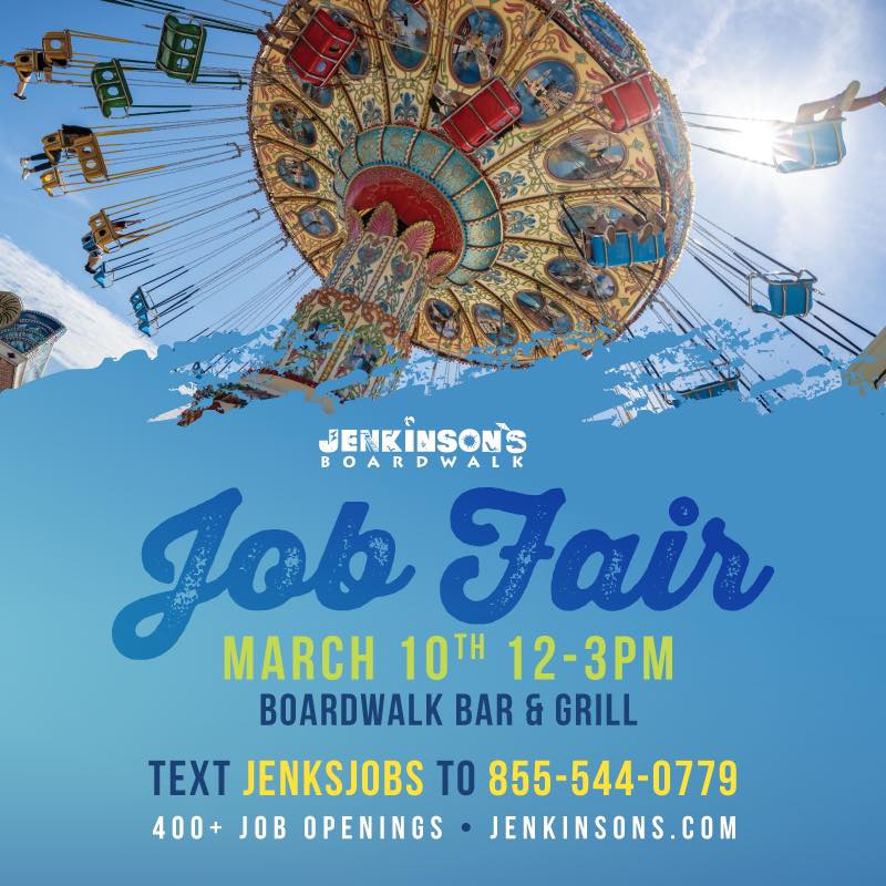 Jenkinsons Boardwalk Job Fair 2024