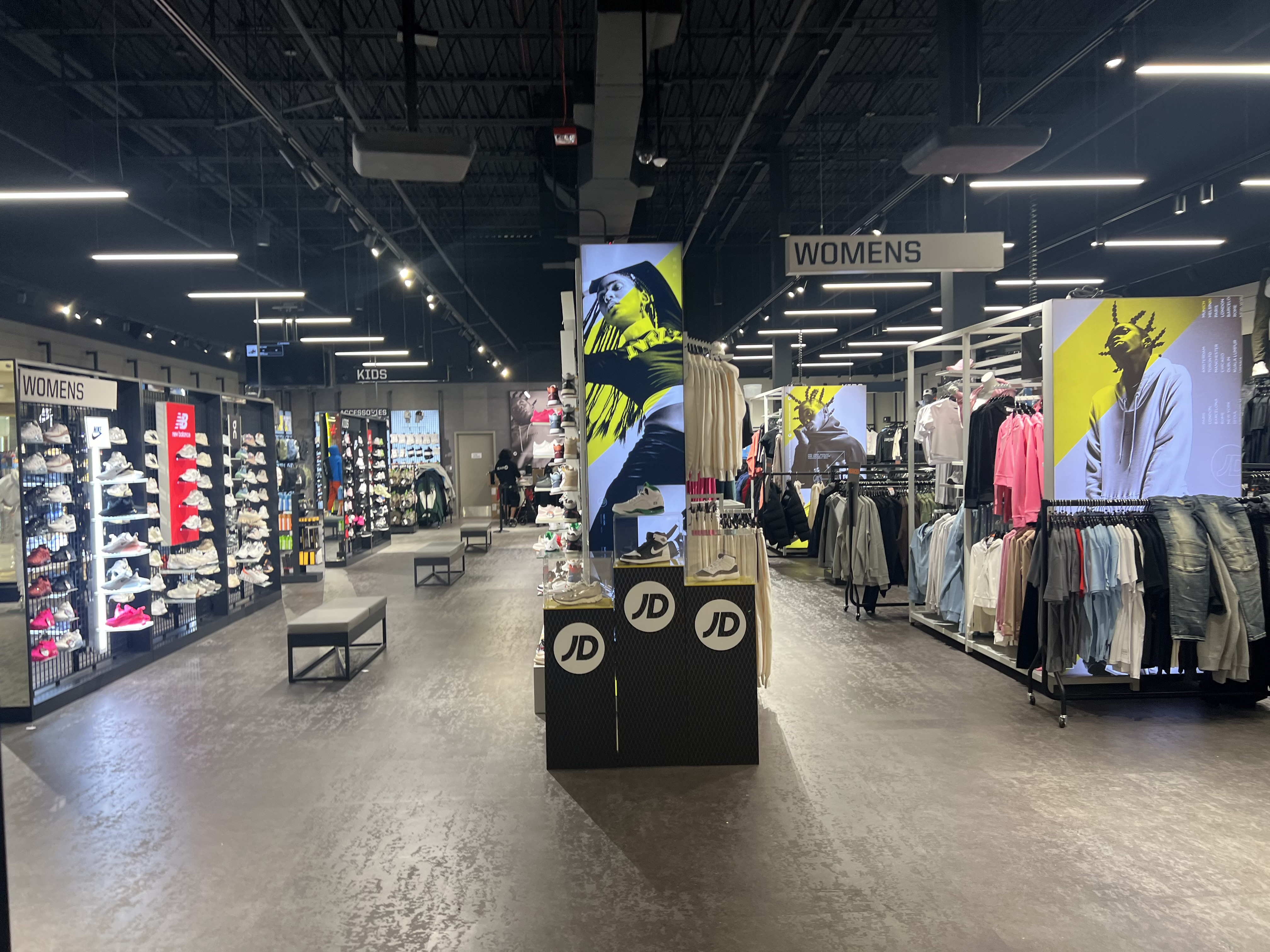 JD Sports photo inside the store