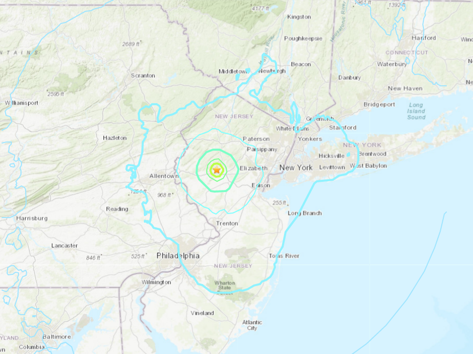 4.8 Earthquake Confirmed in New Jersey - TomsRiver.org