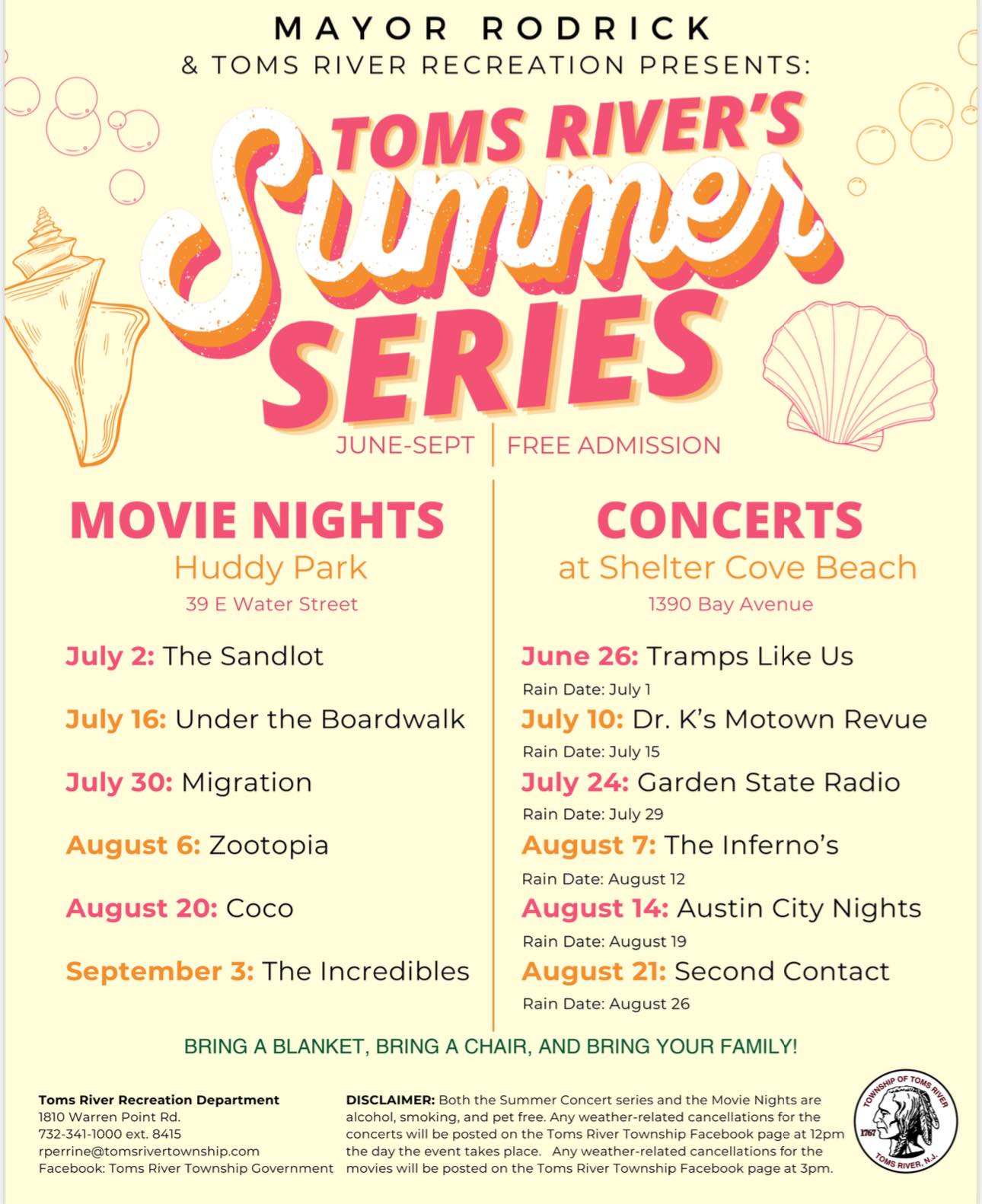 Toms River Summer Events 2024