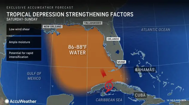 Potential Tropical Storm