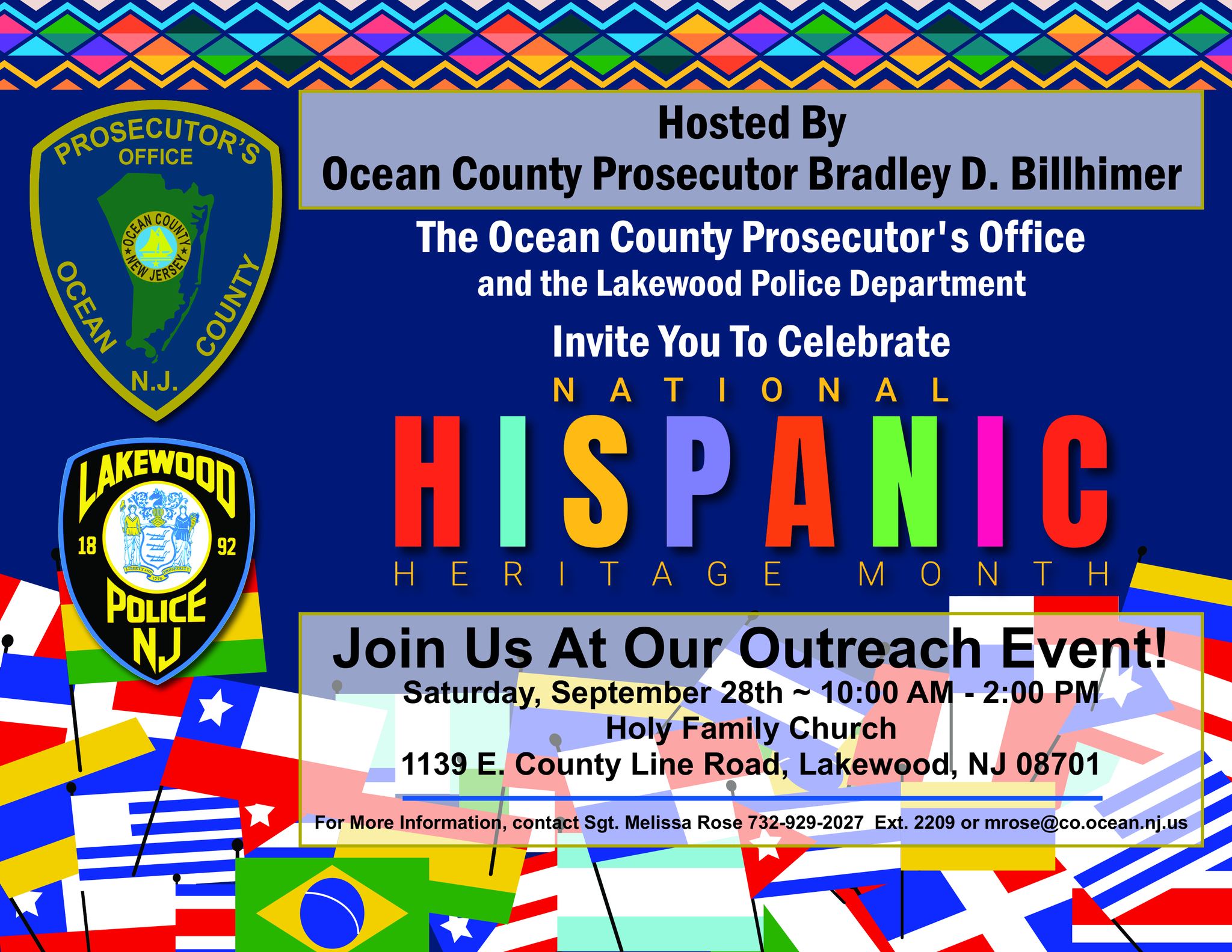 Fun and Festivities Hispanic Heritage Month Event in Ocean County