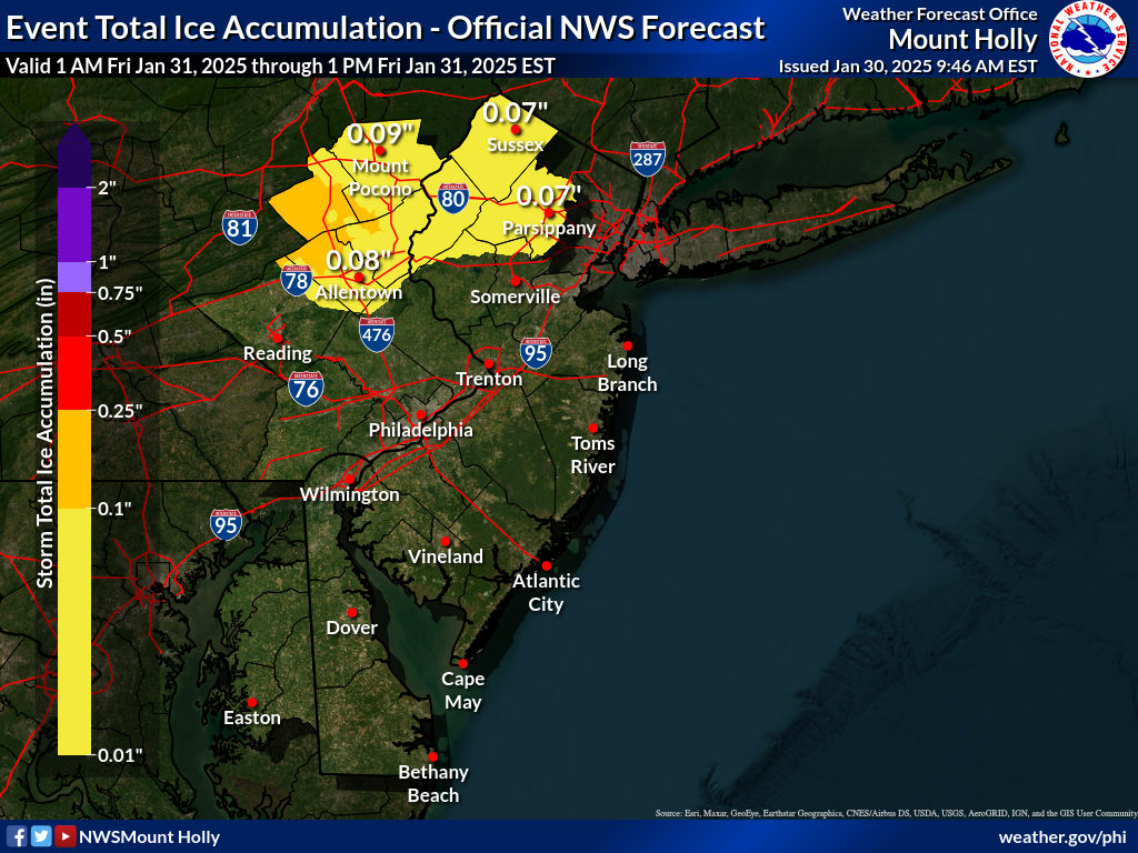 Freezing Rain in NJ