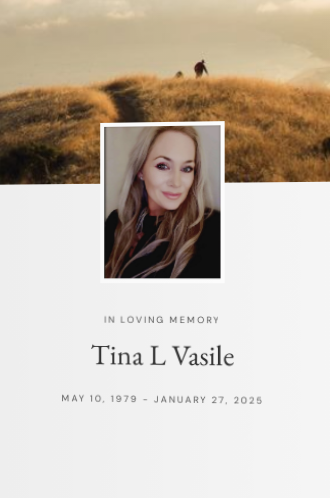 Obituary of Tina L Vasile