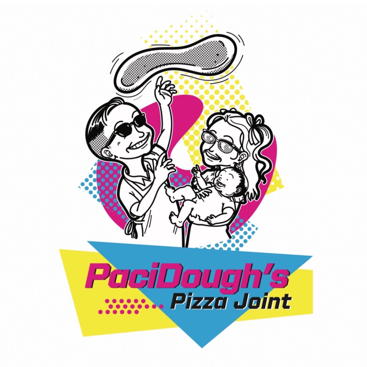 PaciDoughs Pizza Joint logo