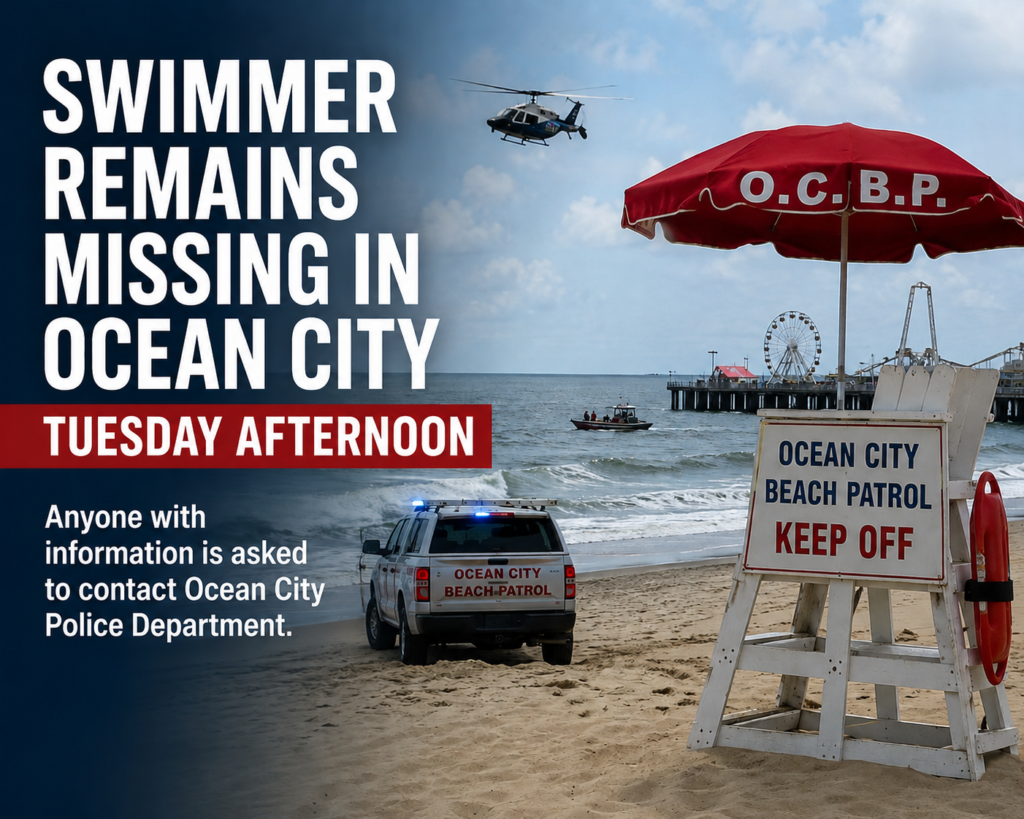 Search Continues for 20 Year-Old Missing Swimmer at the Jersey Shore ...